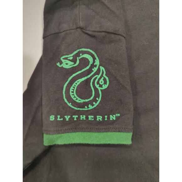 NWOT HARRY POTTER XS SLYTHERIN T-SHIRT AMBITION CUNNING PRIDE - Picture 4 of 5